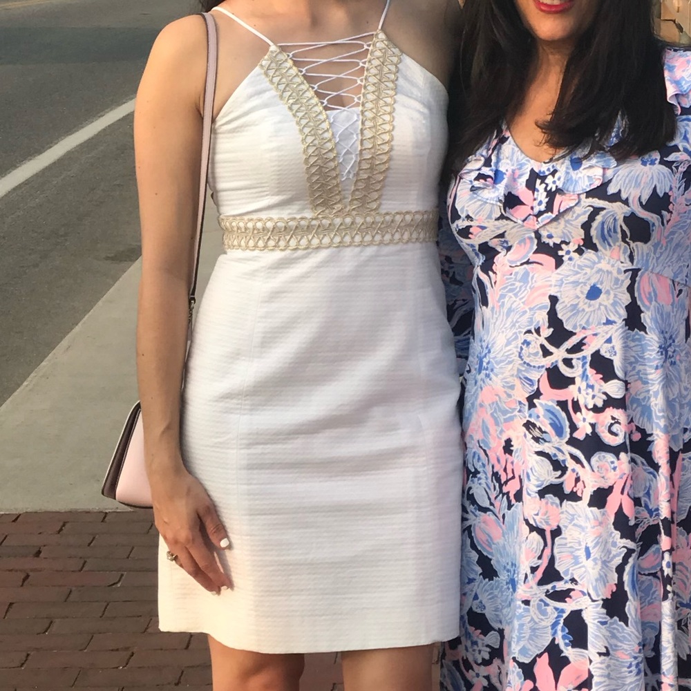 Lilly Pulitzer white dress size 4